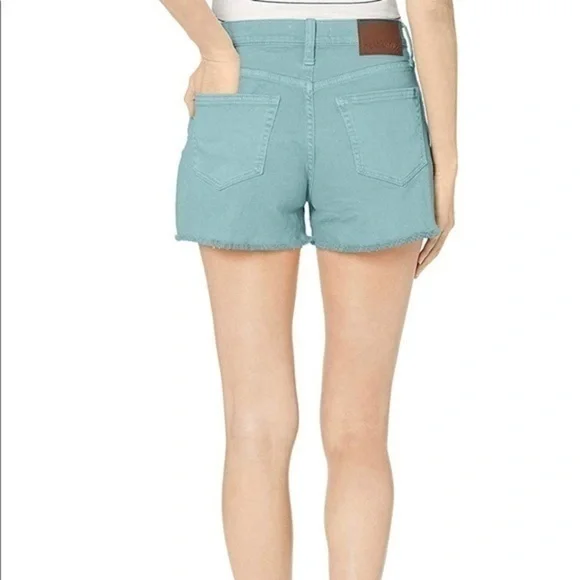 J.Crew 10" Cutoff Garment Dyedd Denim Boy Short - Picture 8 of 8